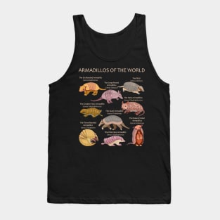 Armadillo Species of the World Tank Top